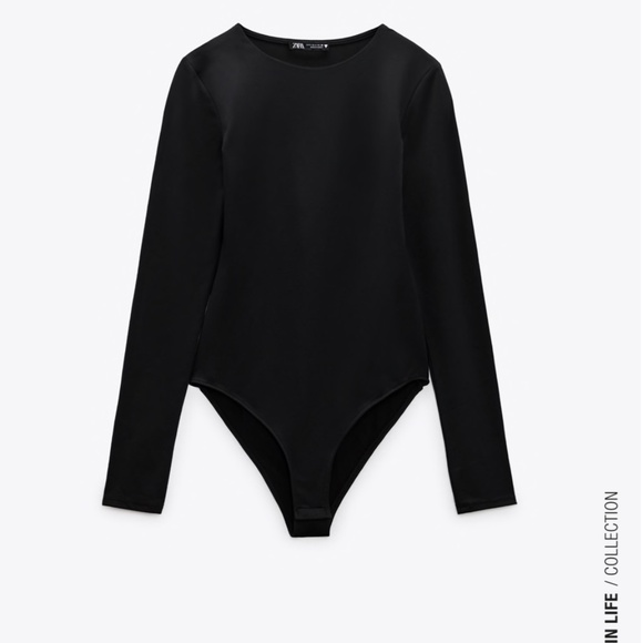 Zara Black Body Suit - Picture 1 of 4